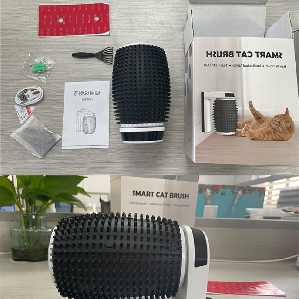 Automatic Cat Self Grooming Corner Scratcher - My Pets R Us