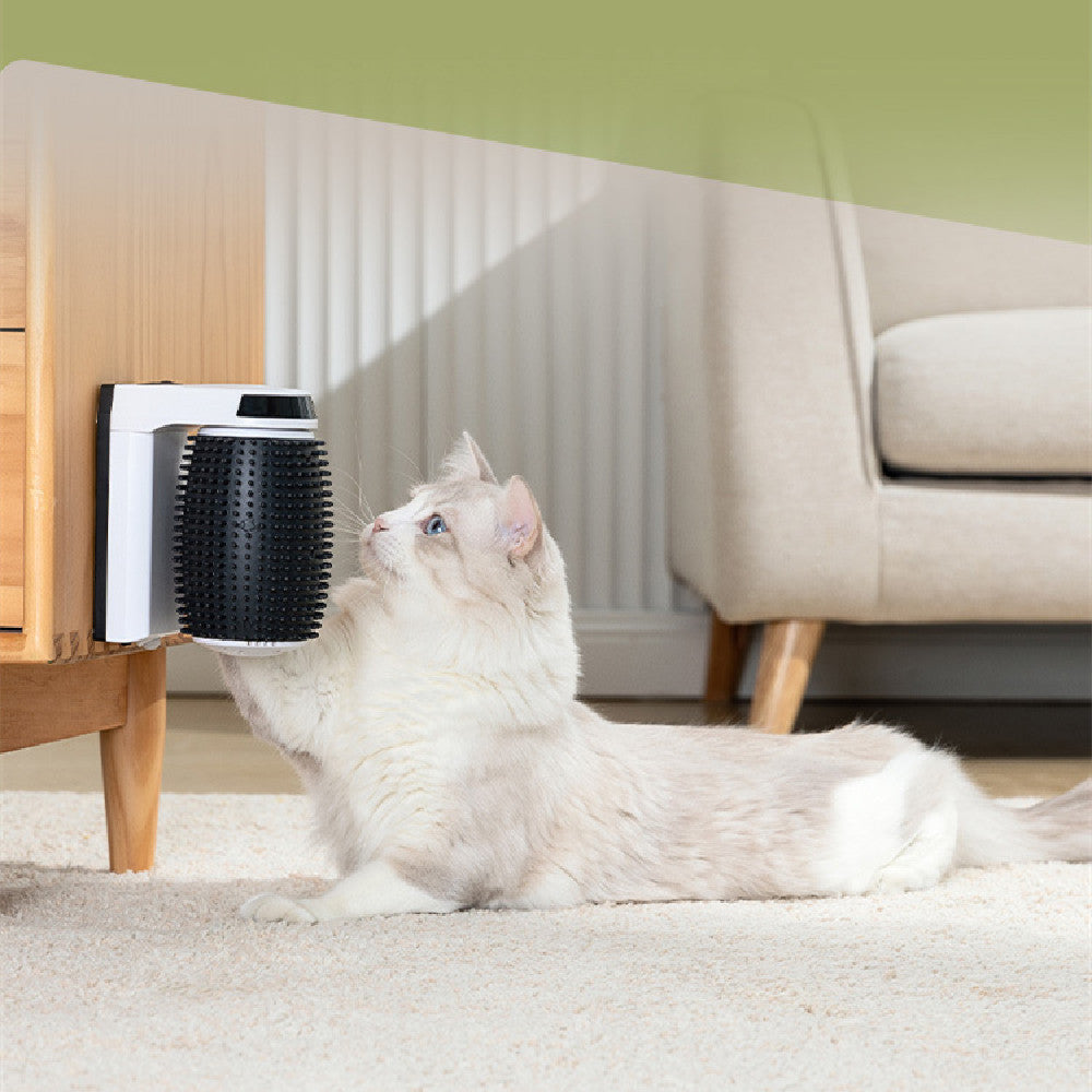 Automatic Cat Self Grooming Corner Scratcher - My Pets R Us