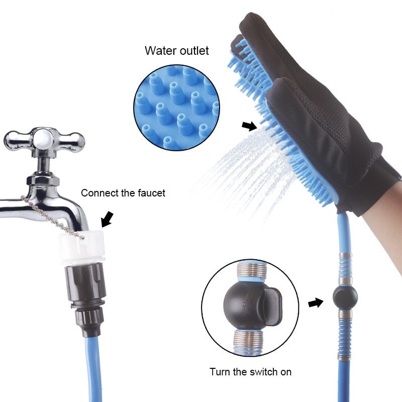 Handheld Cat Bathing Shower Head - My Pets R Us