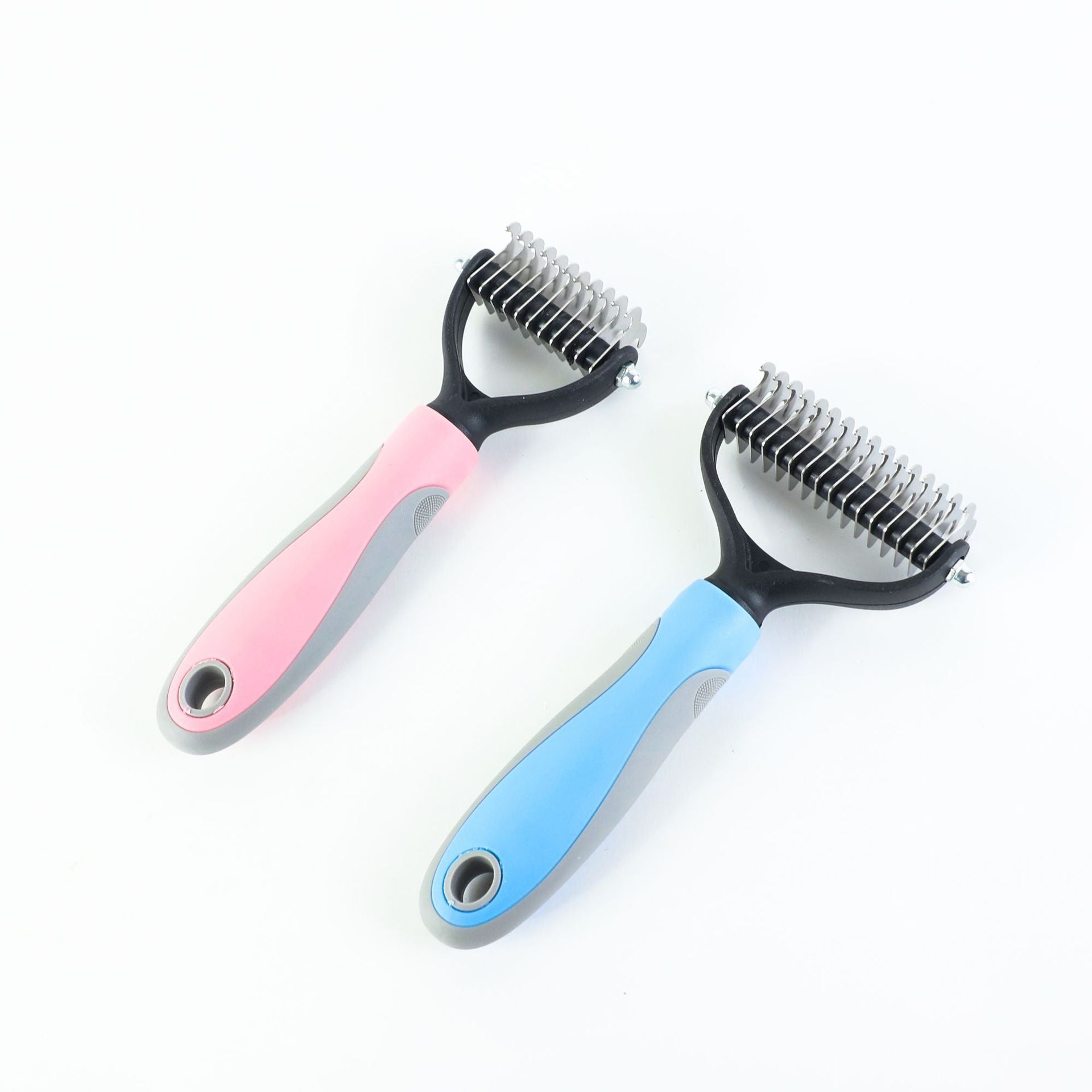 Stainless Double-sided Pet Hair Dematting Tool - My Pets R Us