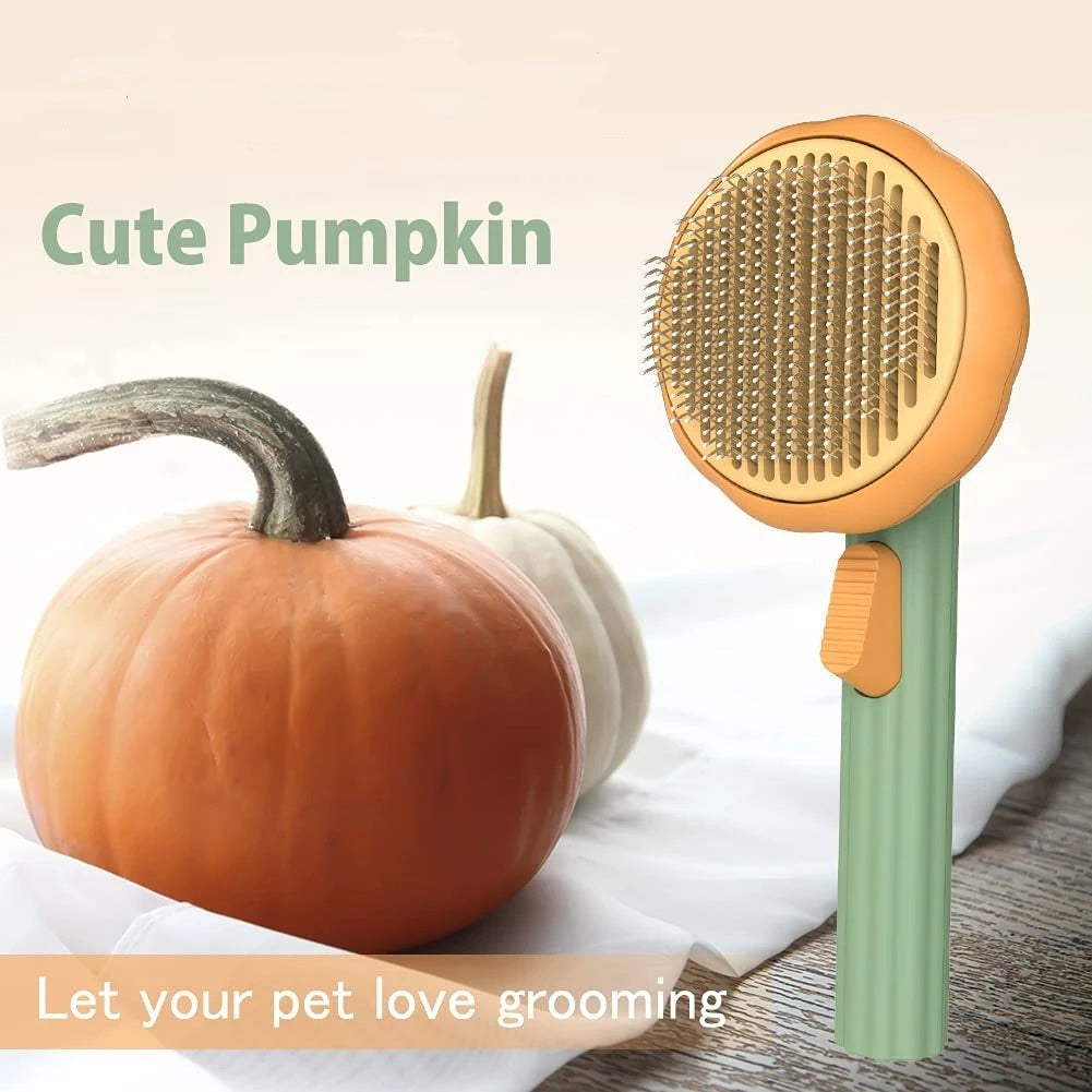 Pumpkin Tangled Hair Grooming Comb For Cat - My Pets R Us