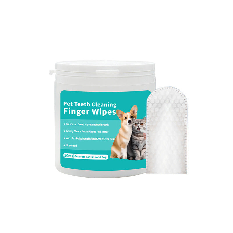 Pet Ear Cleaning Finger Wipes - My Pets R Us